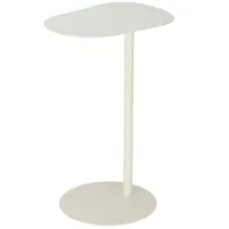 H&S Decoration Stolik boczny metalowy biay 35xh53 cm