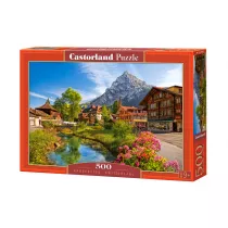 Puzzle 500 el. Kandersteg Szwajcaria Castorland