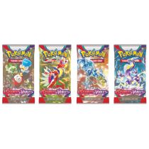 Pokemon - Pokemon TCG Scarlet & Violet Checklane Blister (Vários modelos) ㅤ, JOGOS DE MESA