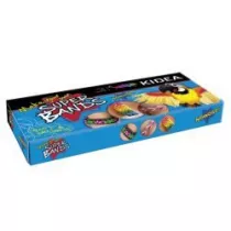 Zestaw 900 Gumek Super Loom Bands Kidea z krosnem Derform