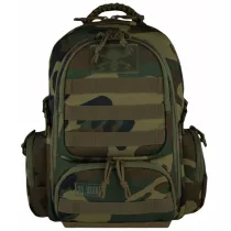 St. Majewski Plecak 4-komorowy Military Woodland Camo
