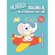 Hurra! Koloruj� nie wychodz�c poza linie - S�onik