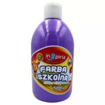 InSpiria Farba szkolna lawendowa 500 ml