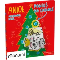 Zawieszka Cubehead Christmas Mini. Anio�ek Monumi