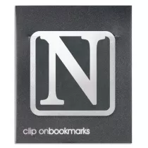 If Metalowa zakadka - Litera N Clip-on