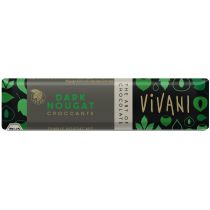 Vivani Baton croccante czekolada gorzka nugatowa 35 g Bio