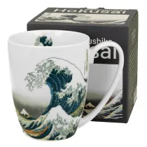 Duo Sp. z o.o. Porcelanowy kubek Hokusai The Great Wave 350 ml