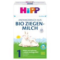 Hipp 1 Mleko pocz�tkowe z mleka koziego od urodzenia (uszkodzone opakowanie) 400 g Bio