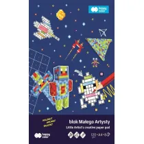Blok maego artysty A4 8 ark Pixi Planet