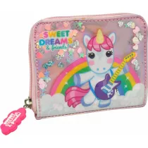 Portfelik PU Sweet Dreams 12x3x9,5cm KL11555 Kids Euroswan