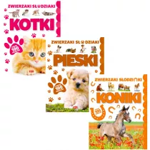 Pakiet Zwierzaki S�odziaki: Kotki, Pieski, Koniki
