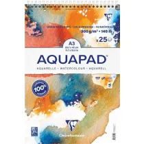 Clairefontaine Blok A3+ akwarelowy aquapad 300g 25ark
