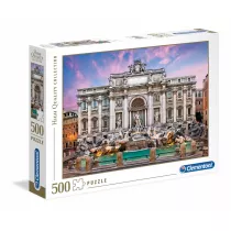 Puzzle 500 el. High Quality Collection. Fontanna Di Trevi Clementoni