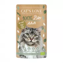 Cats Love Duck - ekologiczna kaczka w naturalnej galaretce 100 g Bio
