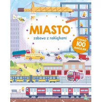 Miasto. Zabawa z naklejkami
