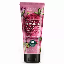 Barwa Naturalna zwikszajca objto odywka do wosw Piwonia 200 ml