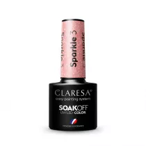 Claresa Soak Off UV/LED Sparkle lakier hybrydowy 3 5 g