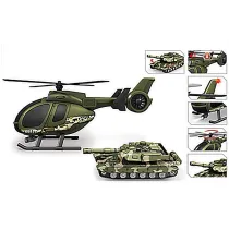 Helikopter wojskowy + czo�g Madej