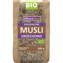 NaturaVena Musli orzechowe 300 g Bio