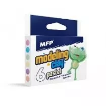 MFP Plastelina pastelowa 6x100g