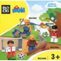 Klocki Blocki MUBI Figurka Farmerka (zestaw uzupeniajcy)
