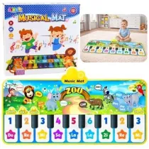 Mata taneczna interaktywna zwierz�ta ZOO LeanToys