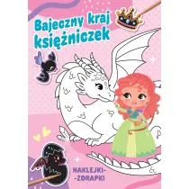 Bajeczny kraj ksi�niczek. Naklejki-zdrapki