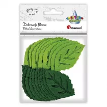 Titanum Filcowe li�cie mix 6.5 x 3.7 cm