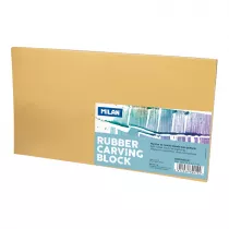 Milan Gumowy blok do linorytu duy 28 x 15.5 cm