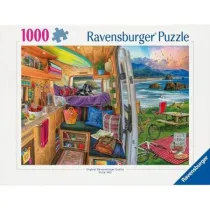 Puzzle 1000 el. Widok z kampera Ravensburger