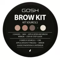 Gosh Brow Kit zestaw do stylizacji brwi 001 8.4 g