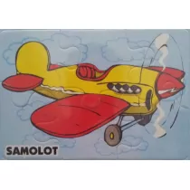 Puzzle 6 el. Kolorowanka domek L - Ul. Pyszno�ci 9 Monumi