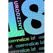 Trend Kartka okolicznociowa Urodziny 18 TS18