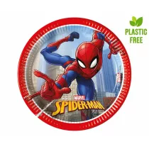 Godan Talerzyki papierowe Spiderman 20cm 8 szt.
