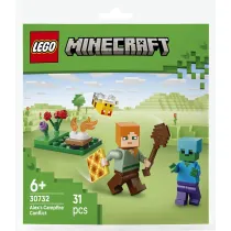 LEGO Minecraft Potyczka Alex przy ognisku 30732