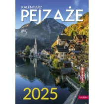 Kalendarz 2025 cienny A4 Pejzae