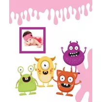 Fandy Fotoalbum samoprzylepny szyty Spookies