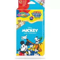 Patio Farby Colorino Kids tempera w tubach 12 ml Mickey 12 x 12 ml