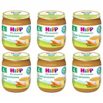 Hipp Zupka jarzynowa krem po 4. miesicu zestaw 6 x 125 g Bio