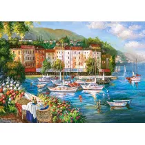 Puzzle 500 el. Harbour of Love B-53414 Castorland