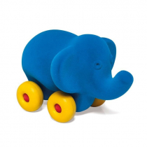 Słoń pojazd sensoryczny niebieski Rubbabu
