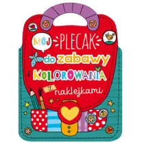 Mj plecak do zabawy i kolorowania z naklejkami