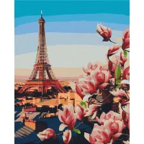 Twoje Hobby Malowanie po numerach - Paryskie Magnolie 40x50cm