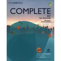 Complete Key for Schools A2. Workbook without answers with Audio Download