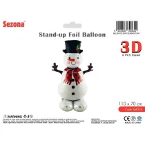 Balon Bo�e Narodzenie Ba�wan 110x70cm