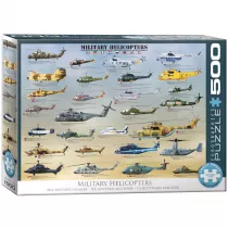 Puzzle 500 el. Military Helicopters Eurographics