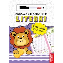 Zabawa z flamastrem Literki