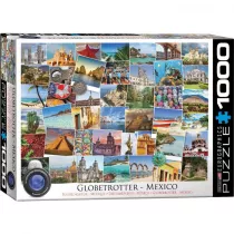 Puzzle 1000 el. Pocztwki z Meksyku Eurographics