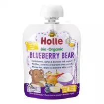 Holle Mus owocowy z jogurtem Jagodowy mi 85 g Bio