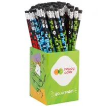 O��wek z gumk� 2B Pixi Blox (72 szt) HAPPY COLOR